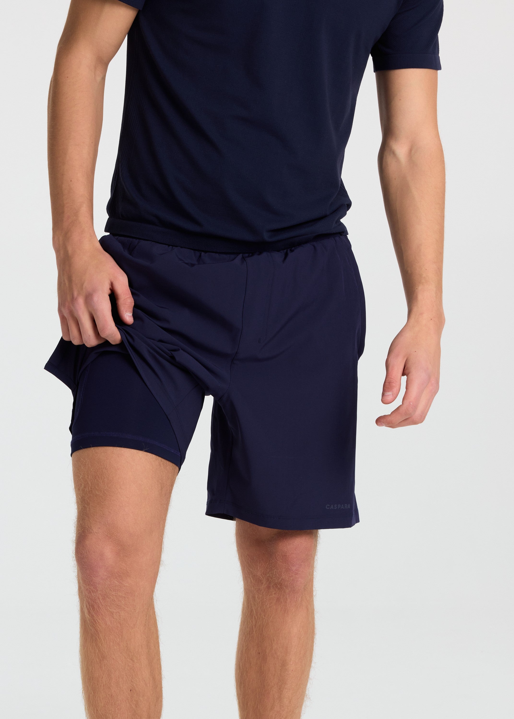 M. Vantage 2-In-1 Shorts 8" - Navy
